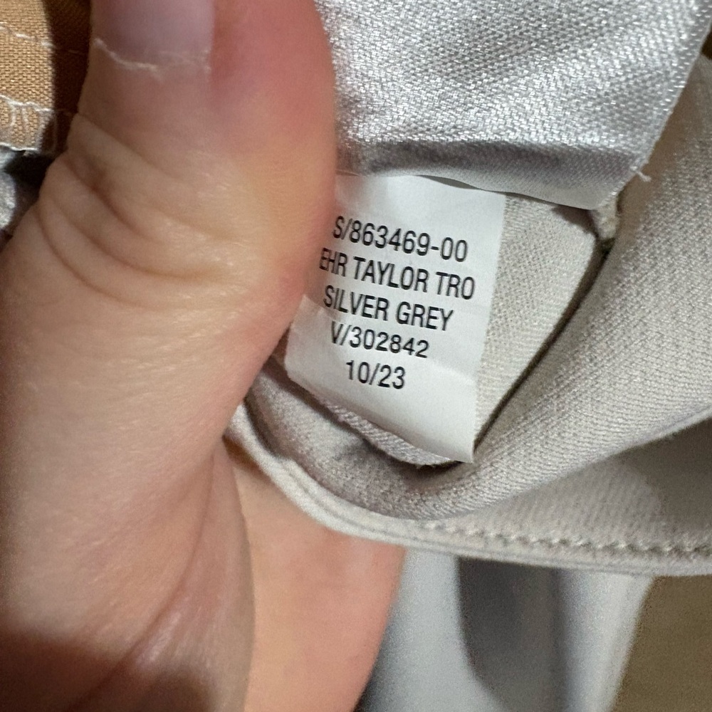 Old Navy extra high rise taylor wide leg trouser silver grey size XXL dress pant - Picture 6 of 6